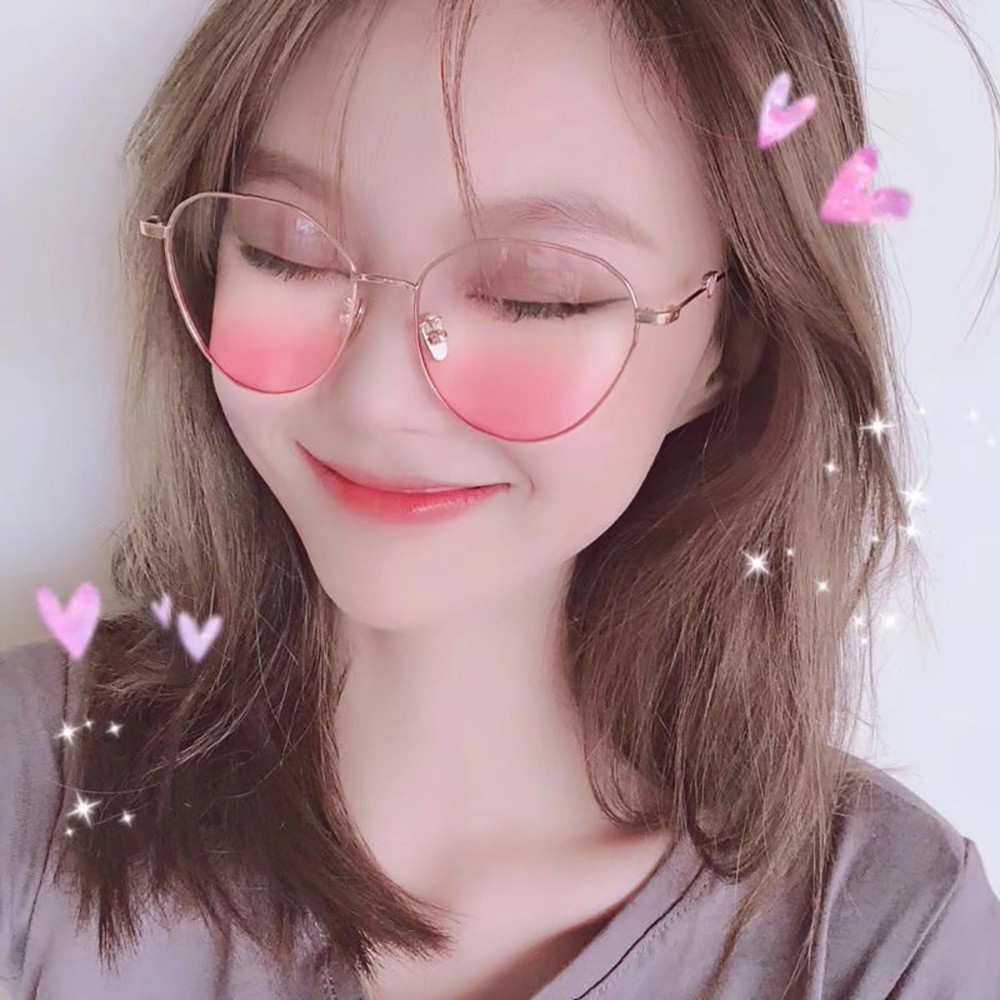Kính Mát Gọng Tròn Nhiều Màu Sắc Siêu Nhẹ Thời Trang Cho Nữ