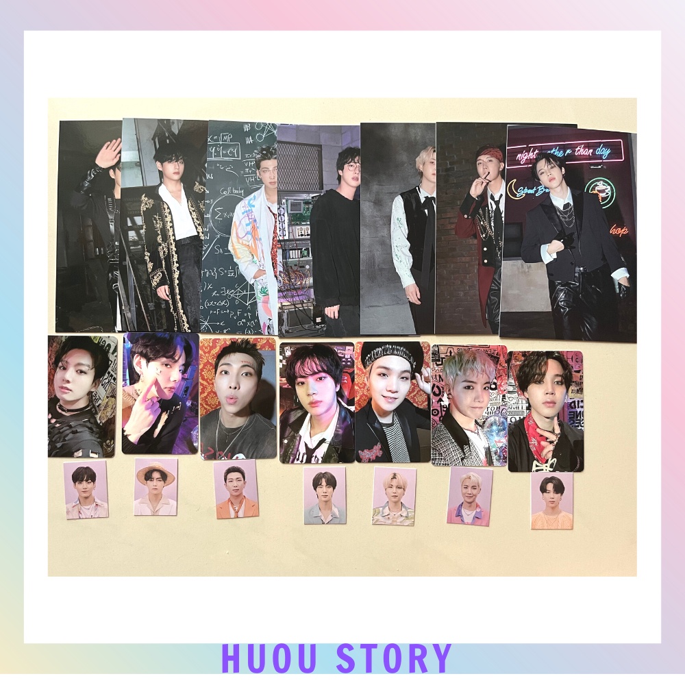 Ảnh tách lẻ set card SSGT BTS chính hãng official