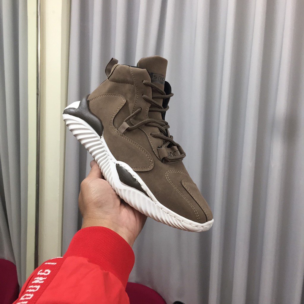 GIÀY THỂ THAO NAM CỔ CAO - GIÀY SNEAKER NAM INF X816 DA LỘN MỊN CAO CẤP | BigBuy360 - bigbuy360.vn