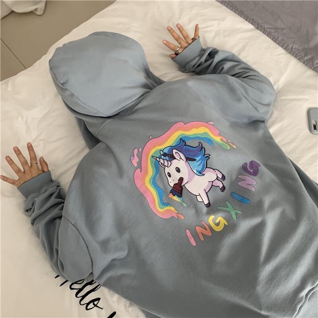 Áo khoác nam nữ nỉ ngoại dây kéo kì lân ảnh chụp thật | BigBuy360 - bigbuy360.vn