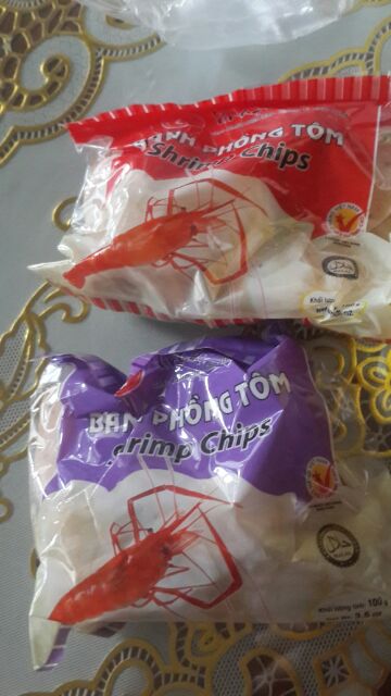 Bánh phồng tôm gia vị