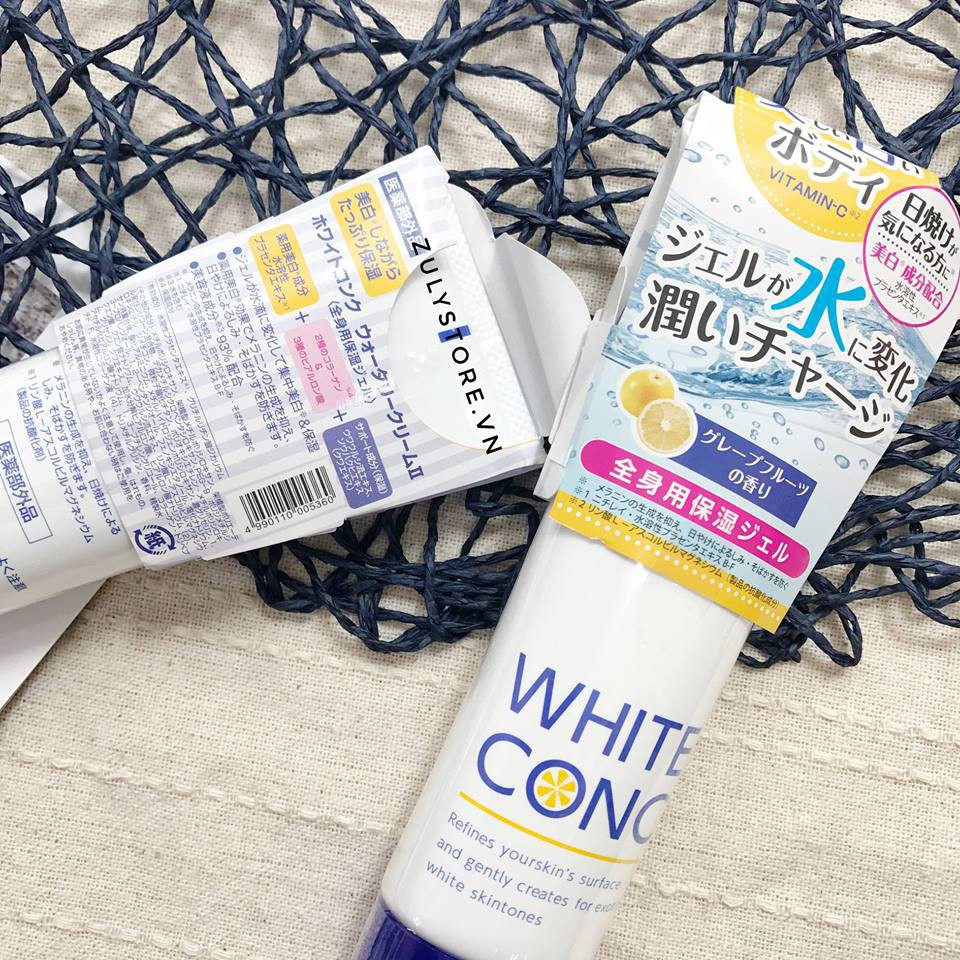 Kem Dưỡng Ẩm Trắng Da White Conc Watery Cream 90g