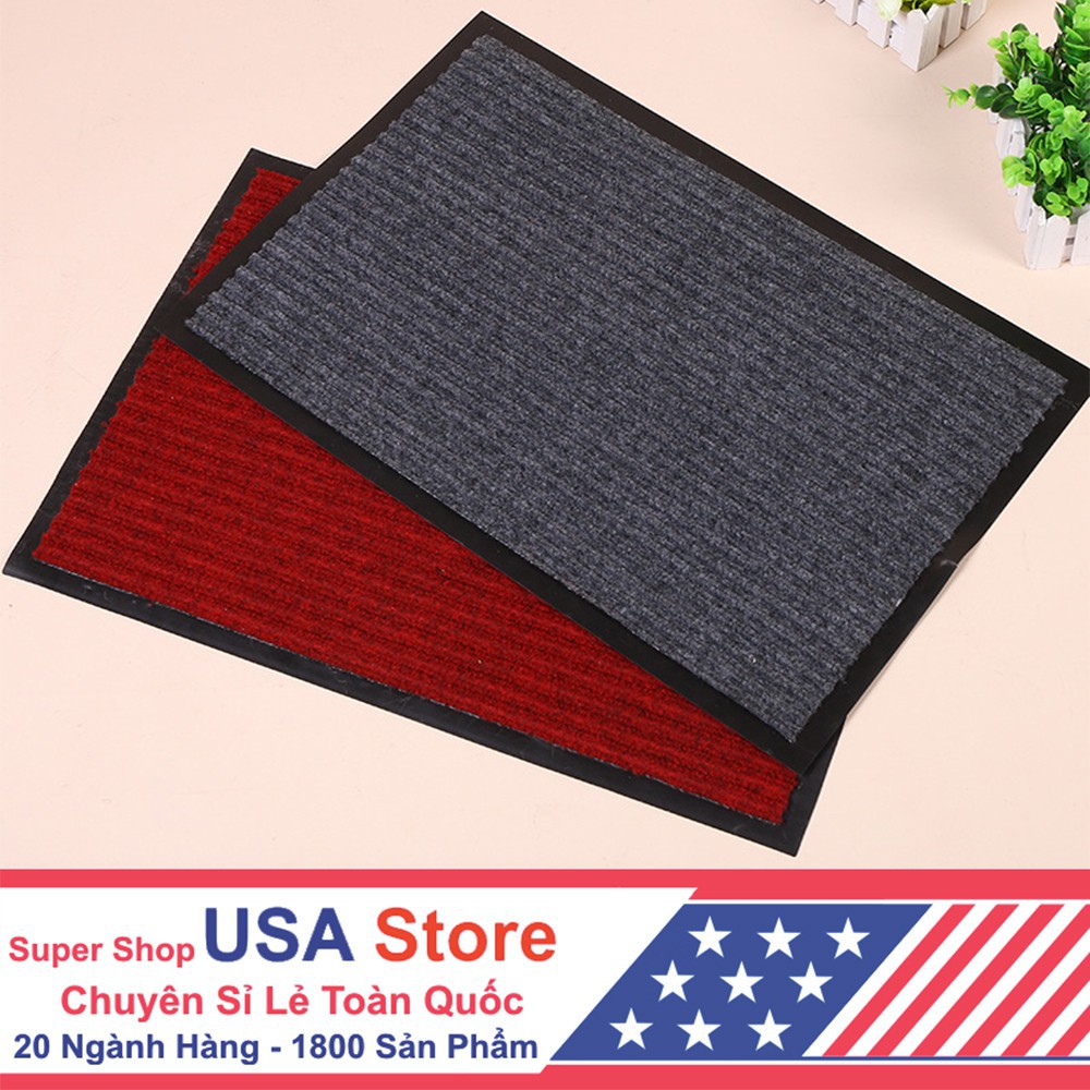 Thảm Lau Chân Một Màu Sợi Đan T8 (Chọn Size) Autofun