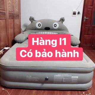 Giường hơi 3 tầng tặng kèm bơm điện gối vs miếng vá hàng loại 1 nặng 10kg