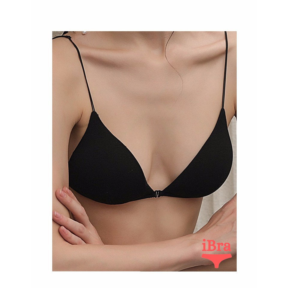 Áo Lót Bra Nữ Dây Mảnh Cài Trước Ko Gọng Đệm Mỏng Ôm Ngực Cực Đẹp BR06 | BigBuy360 - bigbuy360.vn