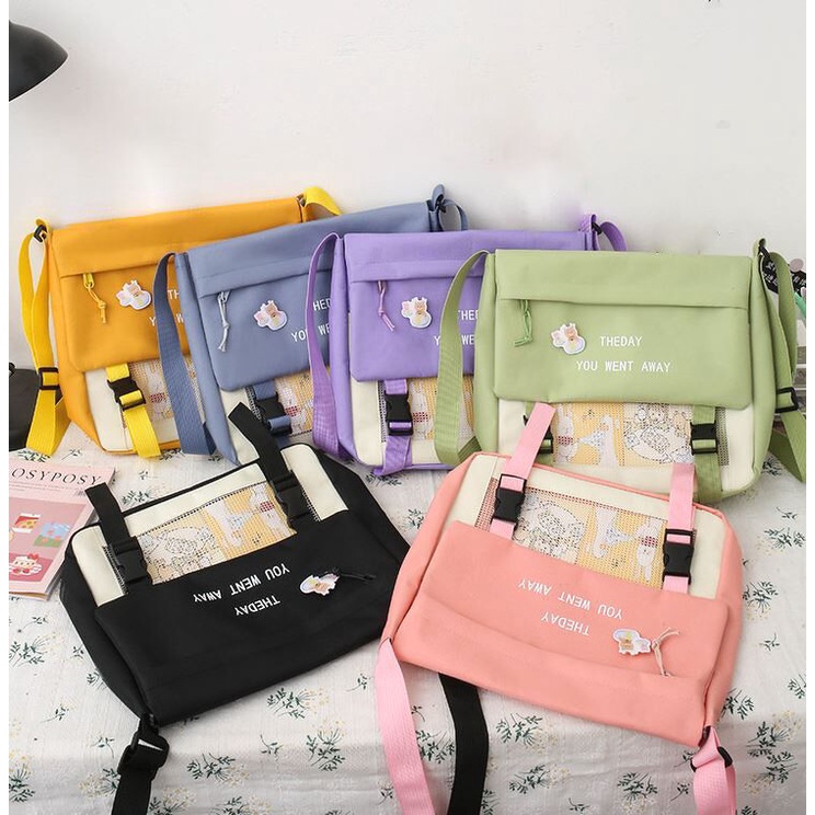 Túi đeo chéo The Day You Went Away - Ulz Phi Hành Gia Gấu Thỏ - Gấu Thỏ Xù