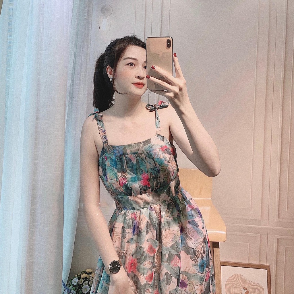 Set đồ nữ cá tính, set váy liền thân đi chơi sang chảnh mùa hè đẹp 8A00182