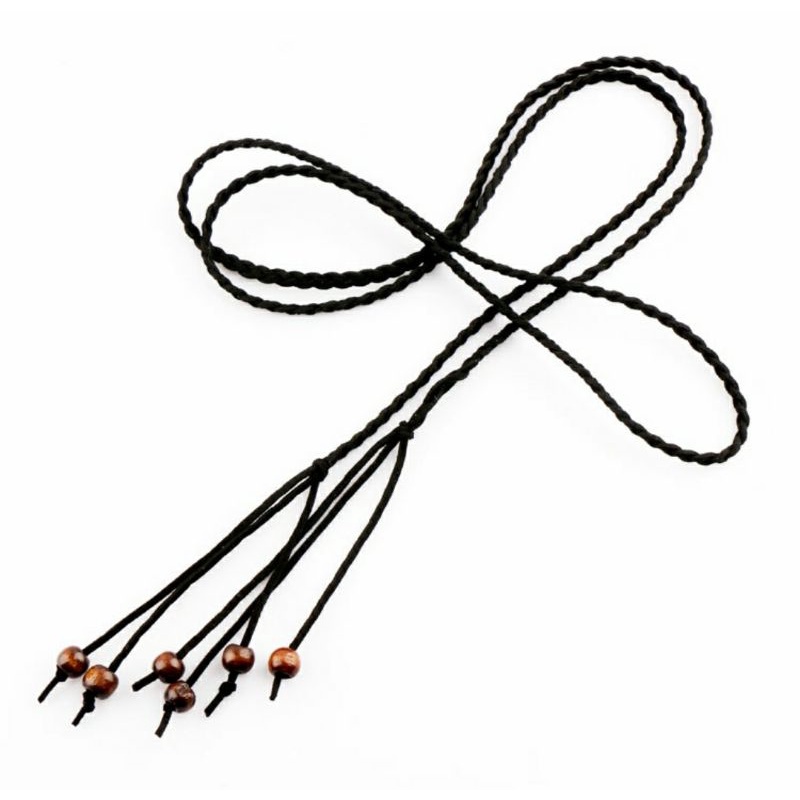 Thắt lưng dây nịt da cột eo phối hạt Vintage Lh0917399527