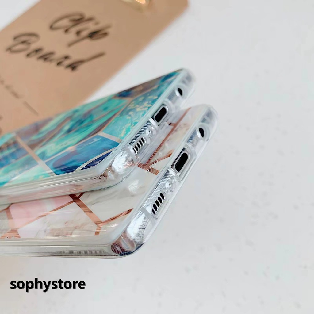 Ốp điện thoại dẻo vân đá cẩm thạch Samsung S8 S9 S10 Plus S10e A40 A50 A70 Huawei P20 P30 Mate 20 Pro | BigBuy360 - bigbuy360.vn