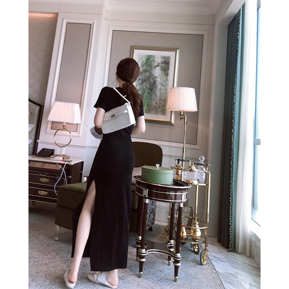 [Ảnh Thật] ĐẦM THUN ÔM BODY - Form siêu đẹp | BigBuy360 - bigbuy360.vn