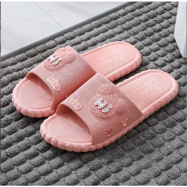 Dép đi trong nhà văn phòng siêu nhẹ Dép lê mang nhà tắm chống trơn trượt