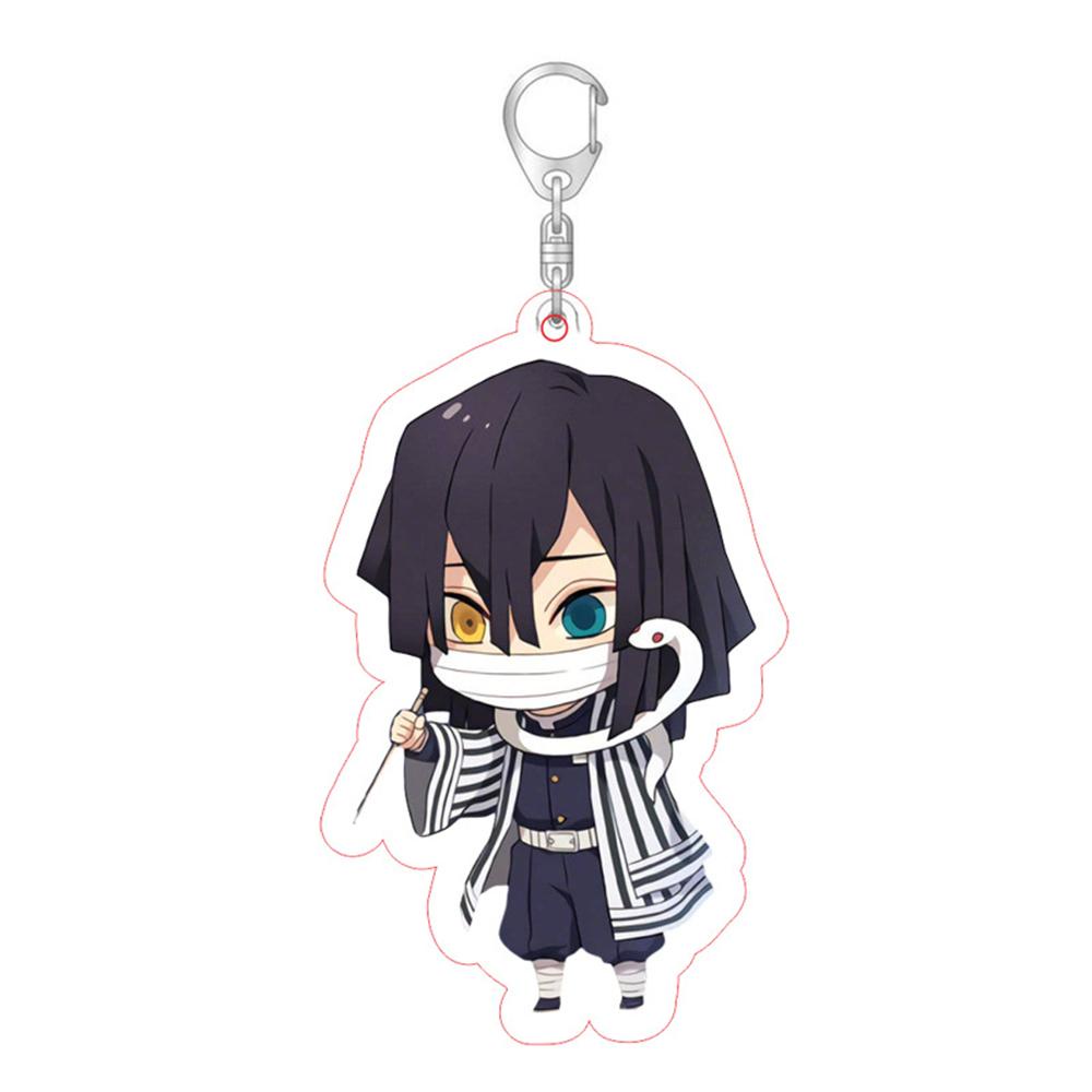 Mmluck demon slayer Móc Chìa Khóa Bằng acrylic Dễ Thương Phong Cách anime Nhật Bản kamado tanjirou kamado nezuko