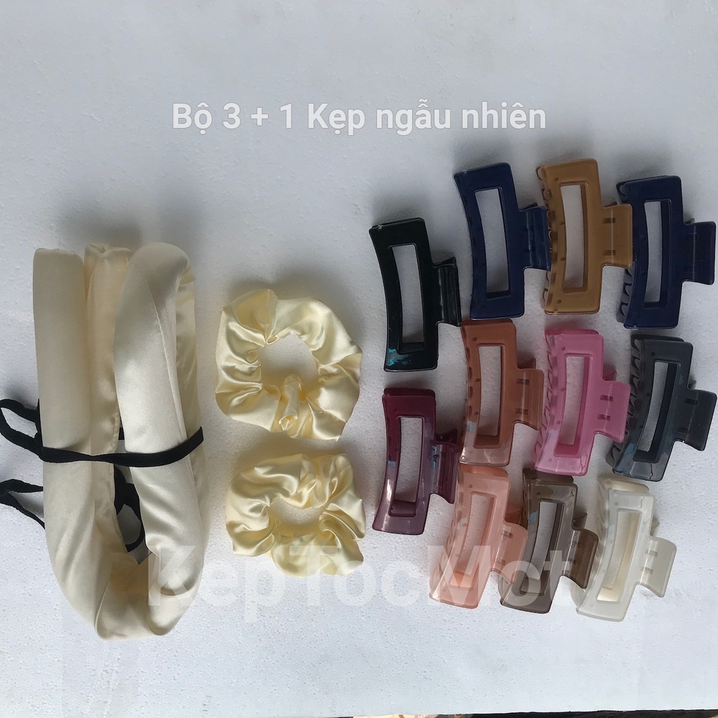 Thanh uốn tóc xoăn không dùng nhiệt (sóng layer)