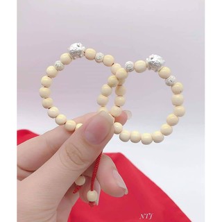 Vòng dâu tằm con heo cho bé