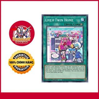 [Thẻ Bài Yugioh Chính Hãng] Live Twin Home
