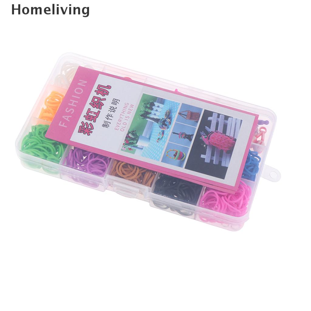 Set 600 Dây Cao Su Co Giãn Làm Vòng Đeo Tay diy