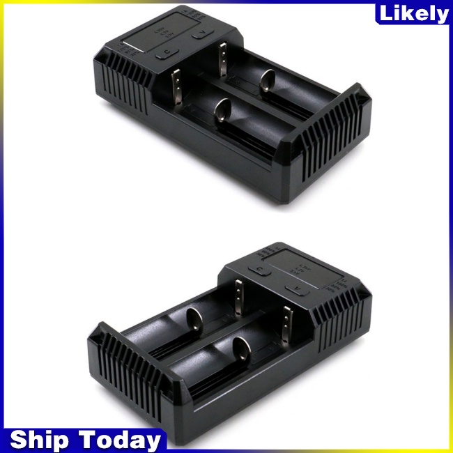 Bộ Sạc Pin Nimh Li-ion Tự Động Thông Minh I2 18650