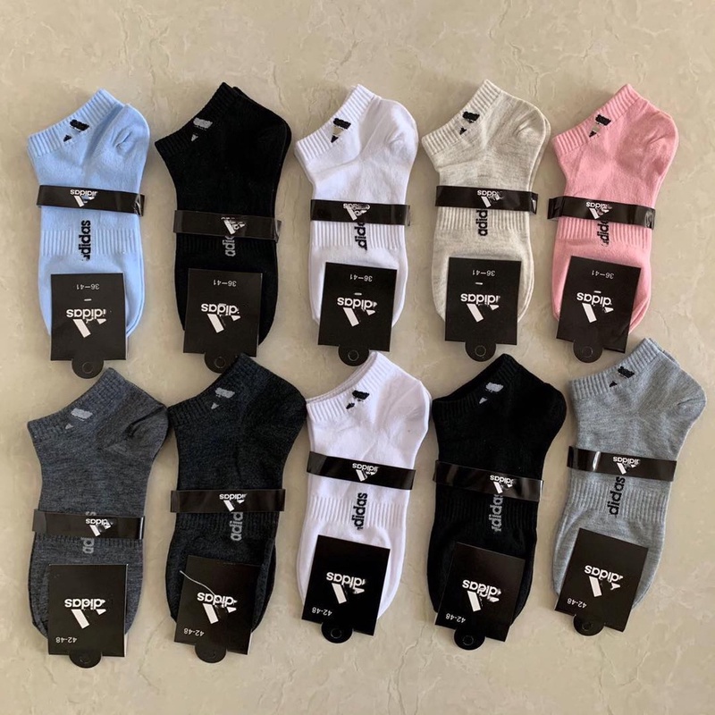 Set 5 Đôi Tất Thể Thao Chất Liệu Cotton Cao Cấp Thời Trang Dành Cho Cả Nam Và Nữ