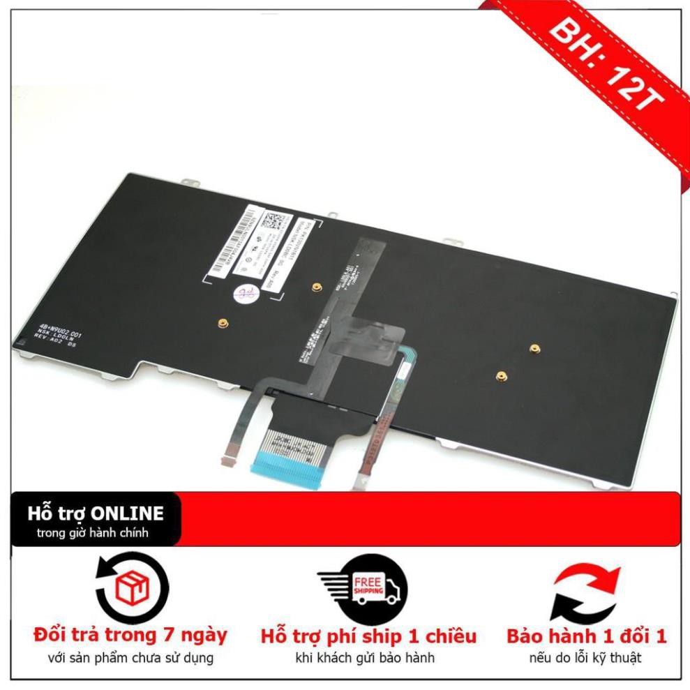 BÀN PHÍM LAPTOP DELL LATITUDE 12 E7240 E7440 dùng cho Latitude 12 14 7000, E7420 E7240 E7440