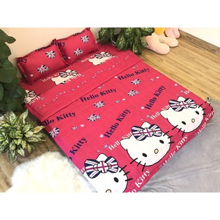 Drap giường kitty cờ kute dễ thương [ẢNH THẬT]