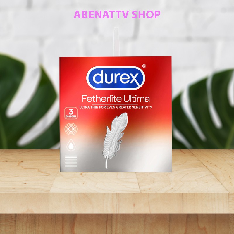 [freeship] BAO CAO SU DUREX SIÊU MỎNG, HỘP 3 CÁI