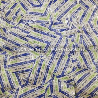 Gói hút ẩm (chống ẩm), gói hút oxy 50cc làm bánh bịch 200 gói