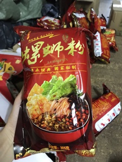 Mì ốc cay liễu châu gói 305gr(Có sẵn)