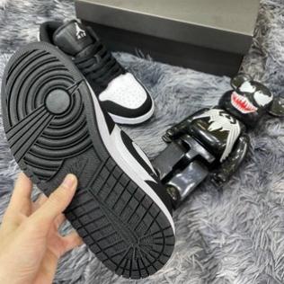 Giày thể thao nam nữ Jordan Panda cao cấp full box, giày sneaker cố thấp đẹp màu đen trắng, xám trẻ trung, sành điệu M6 | BigBuy360 - bigbuy360.vn
