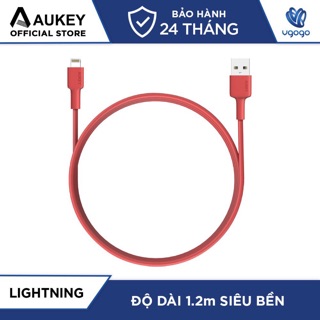 Cáp Sạc Lightning Aukey CB-BAL1 1,2 Mét - Nhà Phân Phối Chính Thức