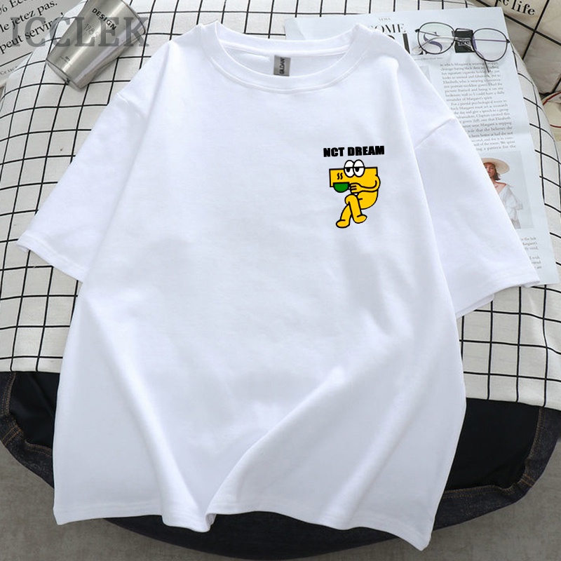 Áo Thun Tay Ngắn In Hình Nhóm Nhạc Kpop Nct Dream Cafe 7 Dream Thời Trang 90s