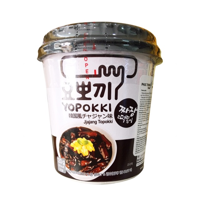 Bánh gạo Topokki các vị cốc 120-140g