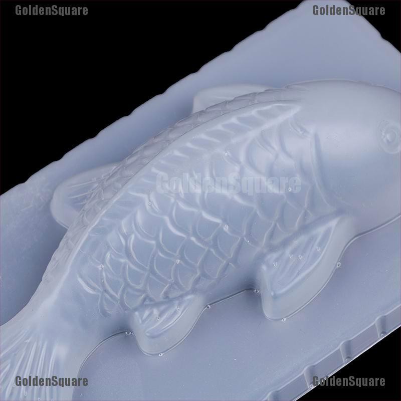 Khuôn nhựa làm bánh tạo hình cá koi 3d độc đáo tiện lợi