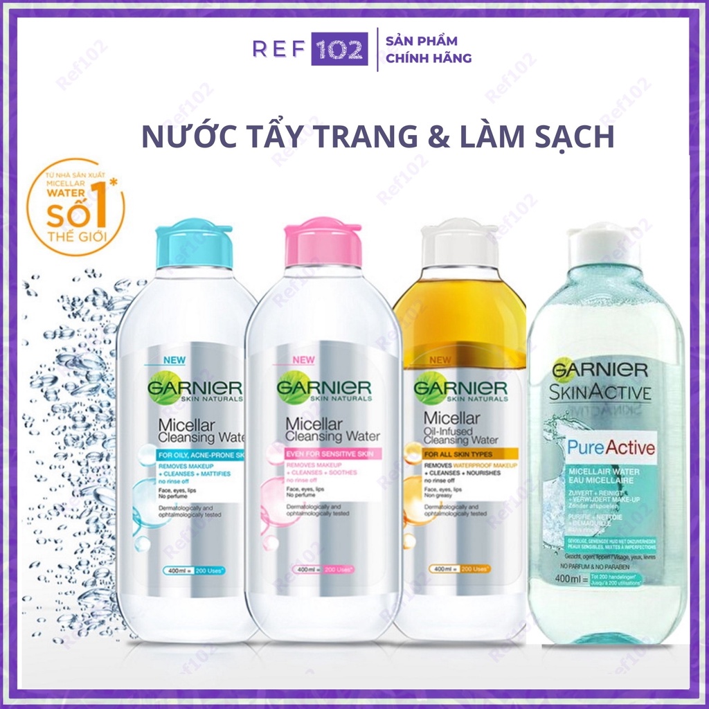 [Mã COSDAY giảm 8% đơn 150K] Nước tẩy trang Garnier Micellar Cleansing Water [Chính Hãng] | BigBuy360 - bigbuy360.vn