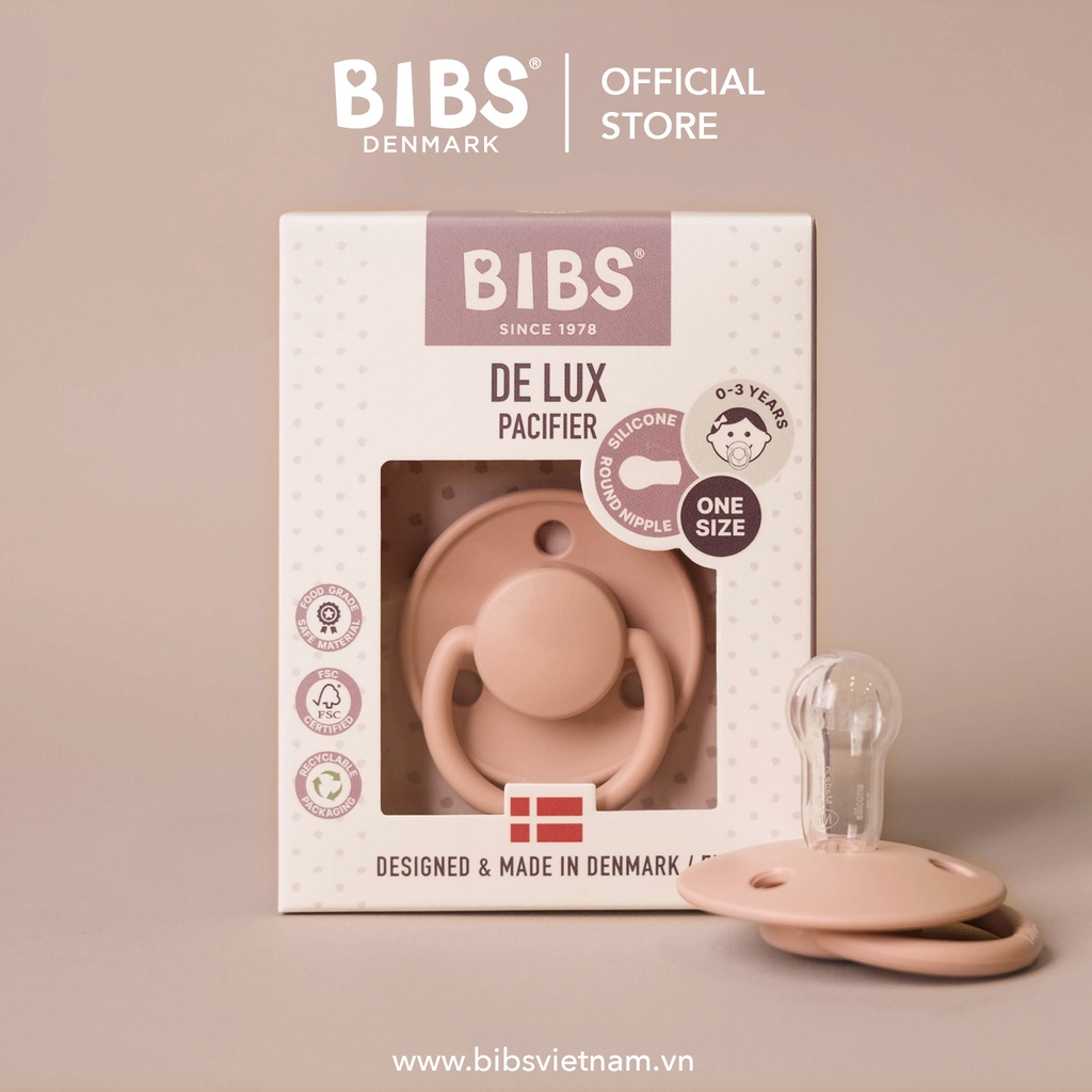 Ty ngậm BIBS DeLux chính hãng