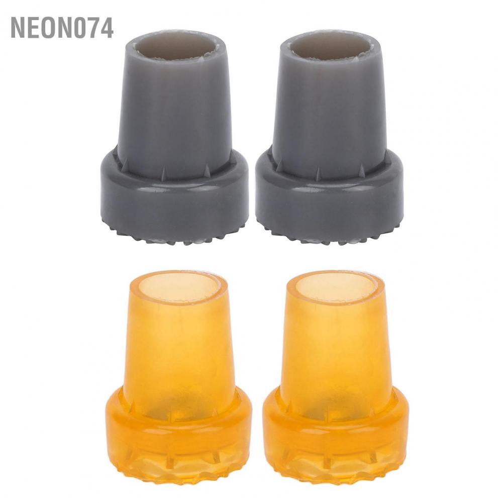 Set 2 Đệm Cao Su Dày Dặn Bọc Bảo Vệ Chân Chống Mài Mòn Xoay 360 Độ Cho Lon Nước