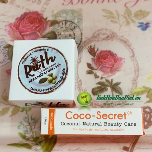 (Tặng son ) Kem dừa mù u bạc hà Coco Secret