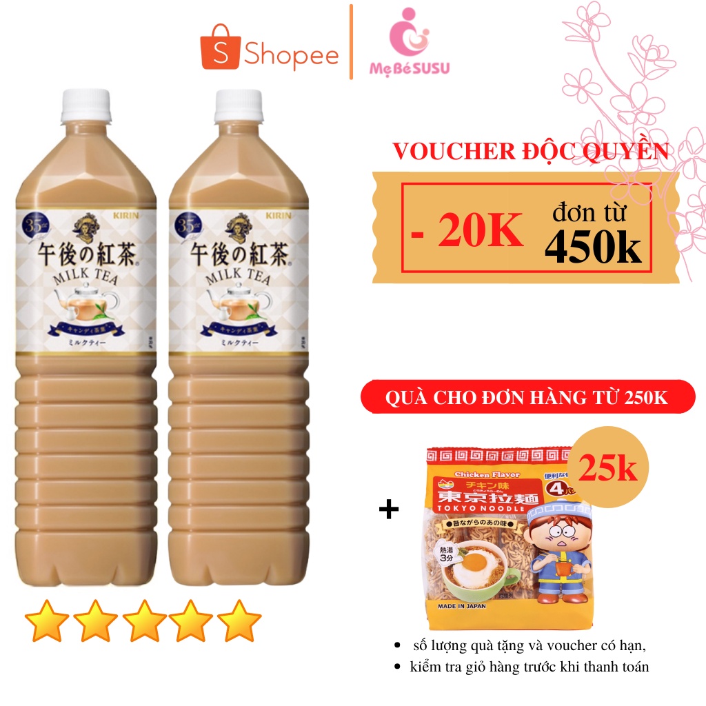 Trà sữa Kirin Milk Tea dung tích 1500ml [HSD T8/2022]