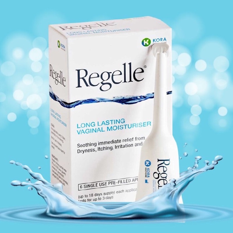 Gel Đặt Âm Đạo Regelle - Gel Phụ Khoa, Dưỡng Ẩm Kéo Dài, Giảm Khô Rát, Ngứa, Phục Hồi và Trẻ Hóa Âm Đạo [Chính Hãng]