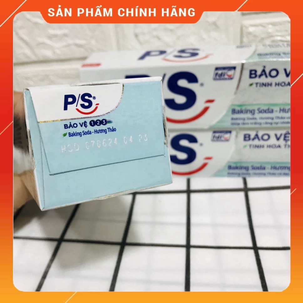 KEM ĐÁNH RĂNG P/S BẢO VỆ 123 BAKING SODA HƯƠNG THẢO 180G