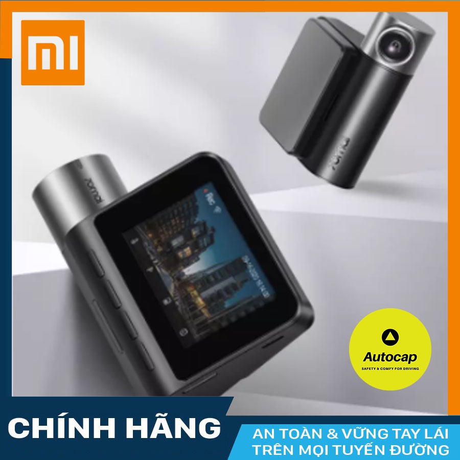 Camera hành trình ô tô Xiaomi 70mai Pro Plus A500s  kèm mắt sau RC06/RC09 + KM thẻ 64GB Class 10