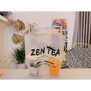 5 kg túi 2 ngăn đựng trà sữa in theo yêu cầu