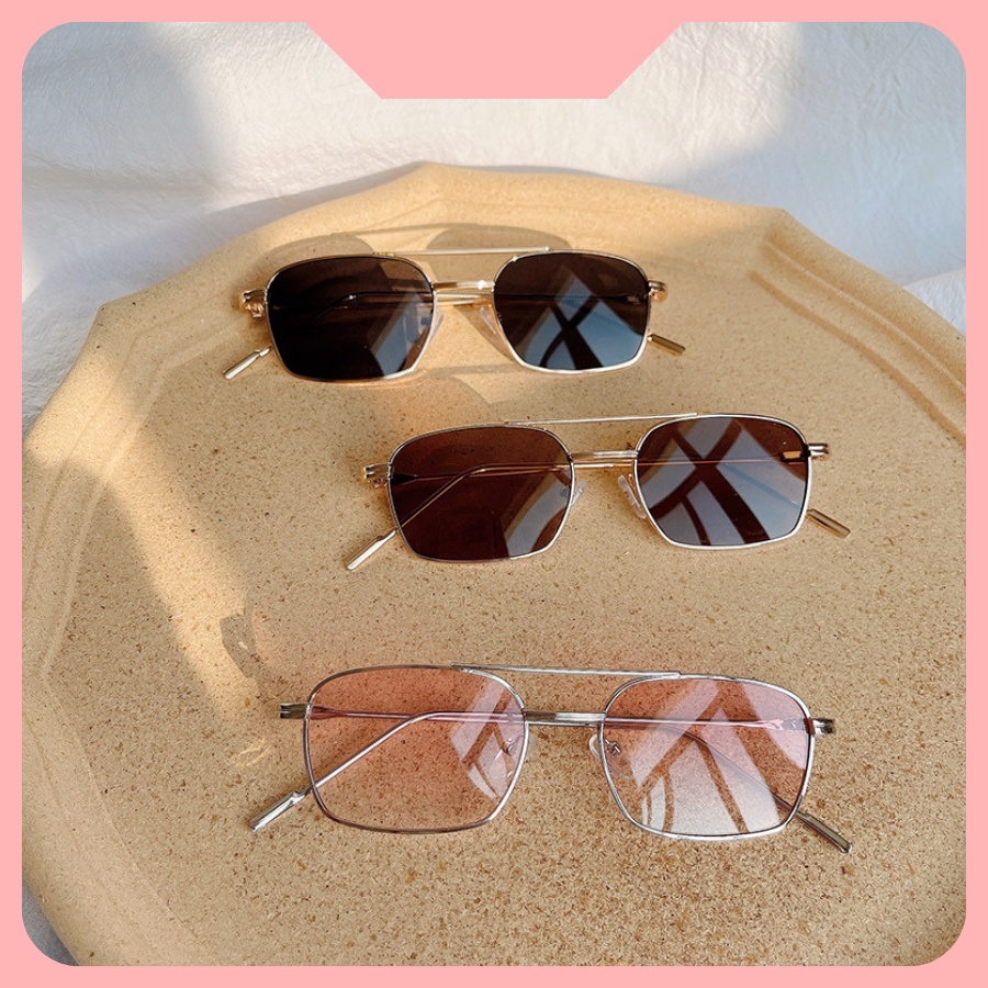 [Hàng Xịn, Giá Tốt] Kính Mát (Kính Râm) Phong Cách Thời Trang Nam Nữ,Chất Liệu Kim Loại Cao Cấp - Mã MK030