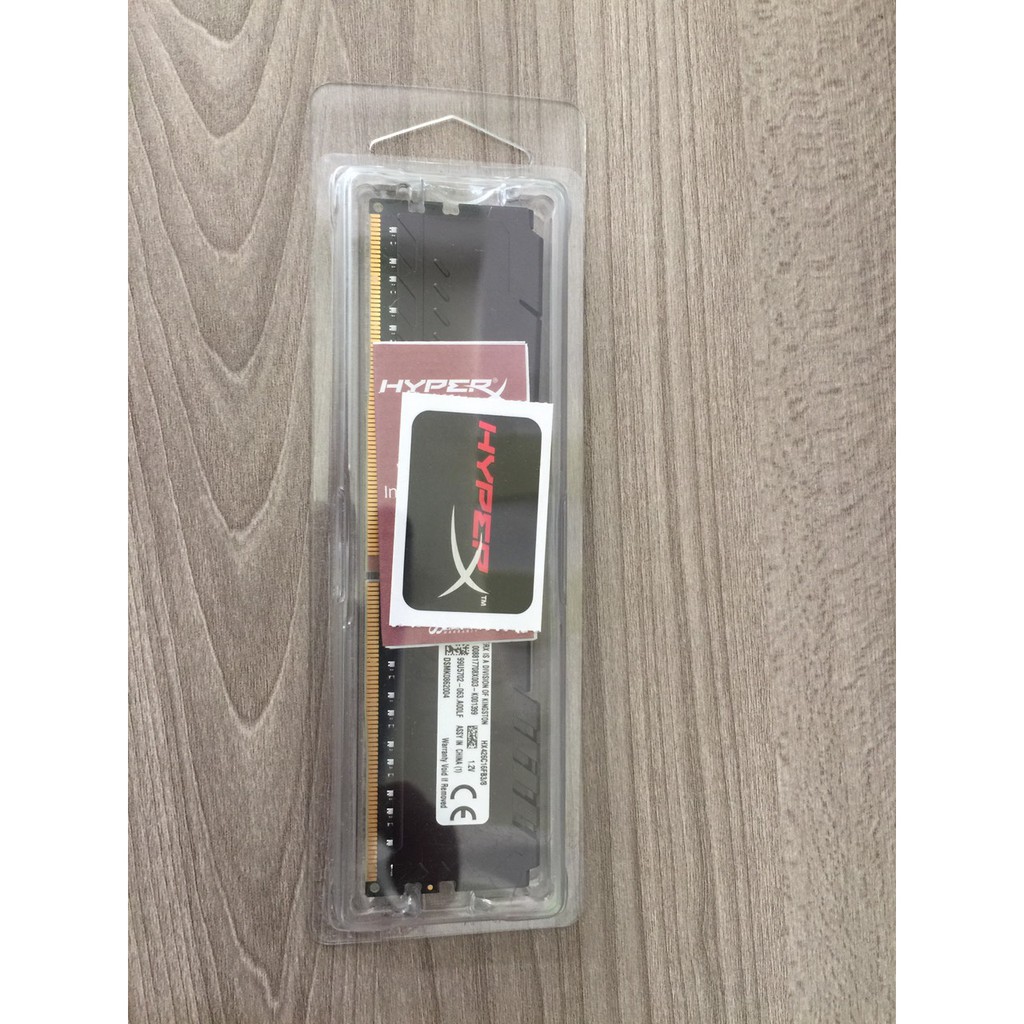 RAM KINGSTON DDR4 8GB HyperX Fury Black (HX426C16FB3/8) Bus 2666Mhz