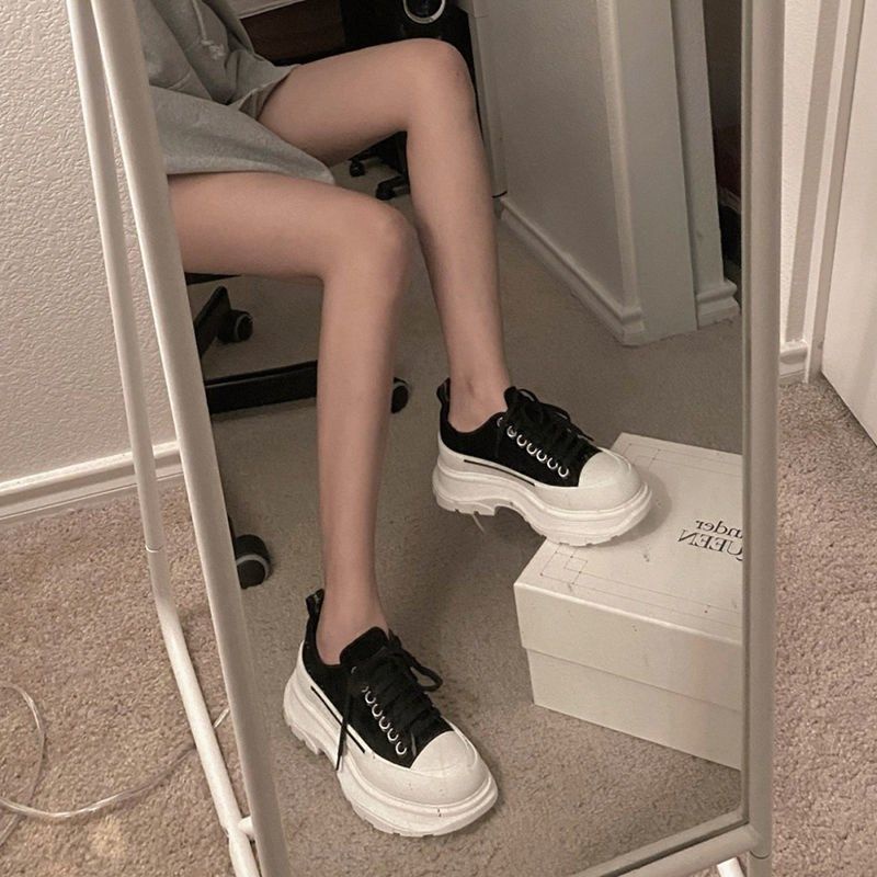 Giày thể thao nữ ulzzang đế cao 5cm phong cách cá tính