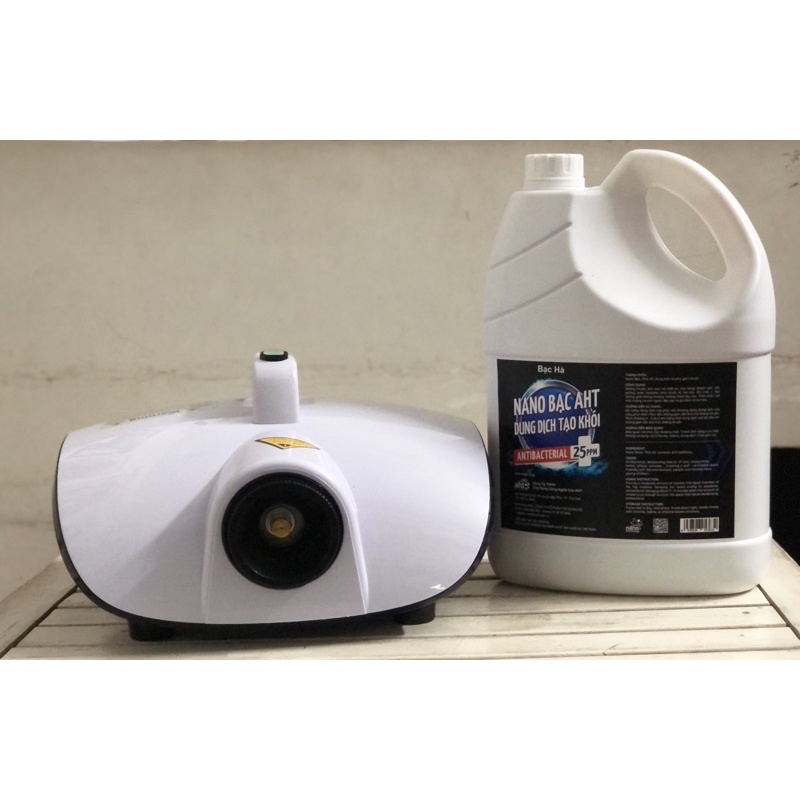 Máy khử khuẩn nano bạc , khử mùi FOG MACHINE, phun sương oto, khử mùi không gian lớn công suất 1500w