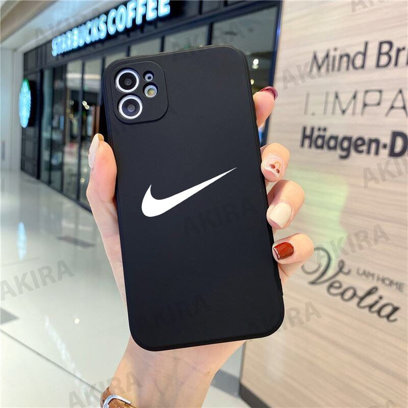 Nơi nhập sỉ case ốp lưng iphone 13 nike iphone vuông cạnh bảo vệ cam giá rẻ tại xưởng in akira