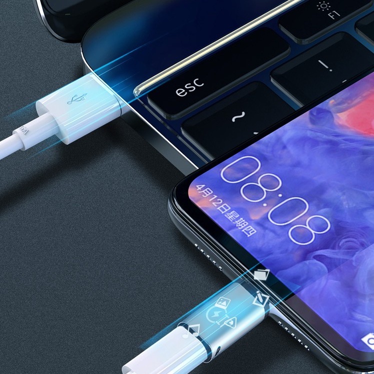 Đầu Chuyển Đổi Cáp Sạc / Truyền Dữ Liệu Cổng Type C Cho Huawei P30