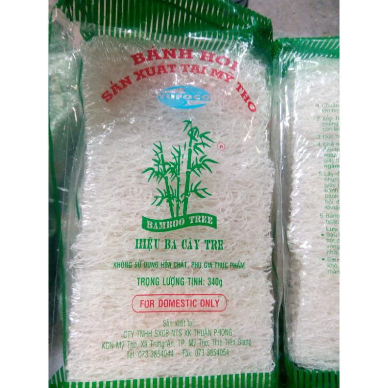 10 gói Bánh hỏi khô Mỹ Tho 340gr