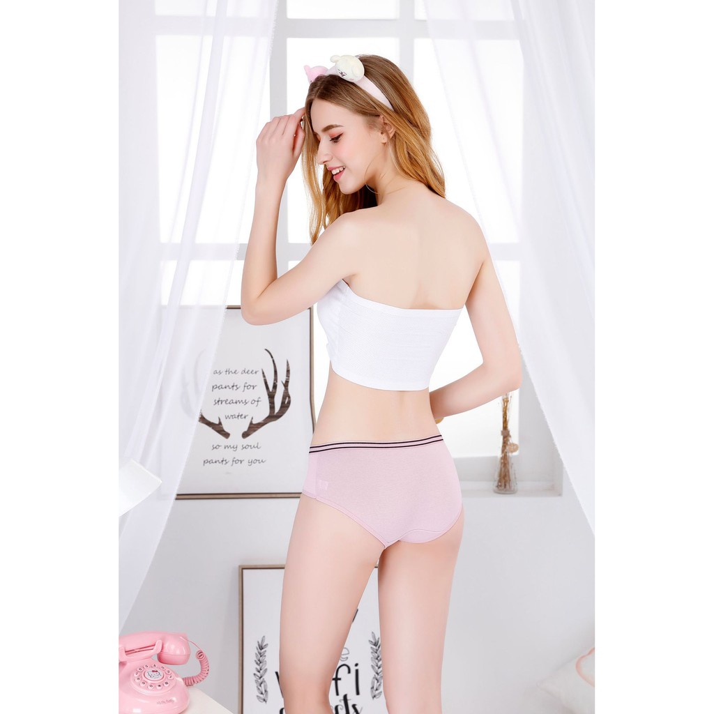 Set 5 quần lót cotton họa tiết dễ thương, nhiều mẫu_NuciFera