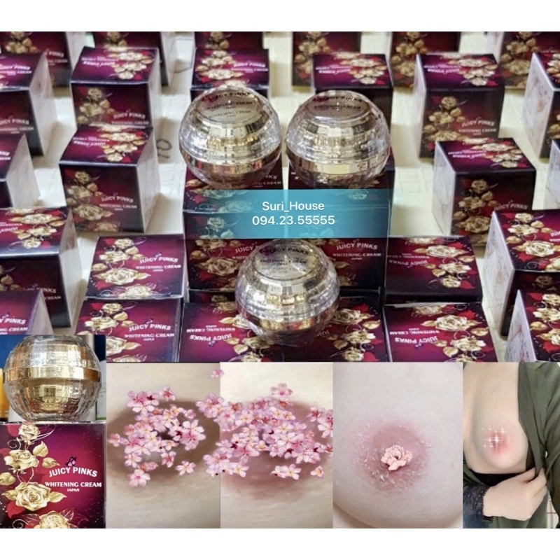 Kem hồng nhũ hoa và vùng kín Juicy Pink Japan (10ml) | BigBuy360 - bigbuy360.vn